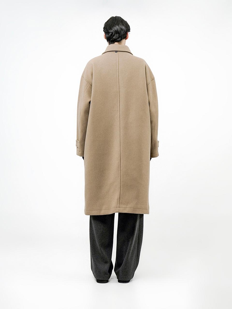 Oversized Snap Duffel Coat - Beige /W244OT01BE-M