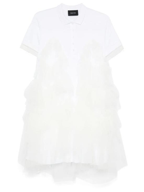 [해외배송] 24FW 시몬로샤 미디 원피스 73030553WHITE IVORY