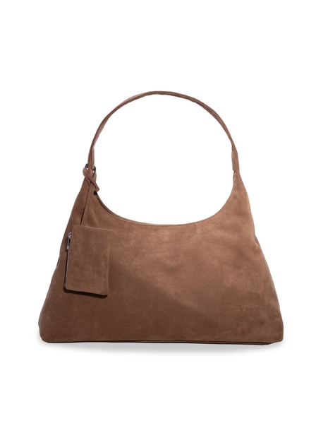 Suede Mure Bag Brown