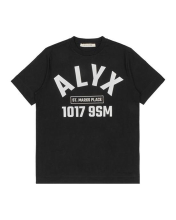 23SS 1017 알릭스 9SM 반팔 티셔츠 AAUTS0393FA01BLK0001 DOM