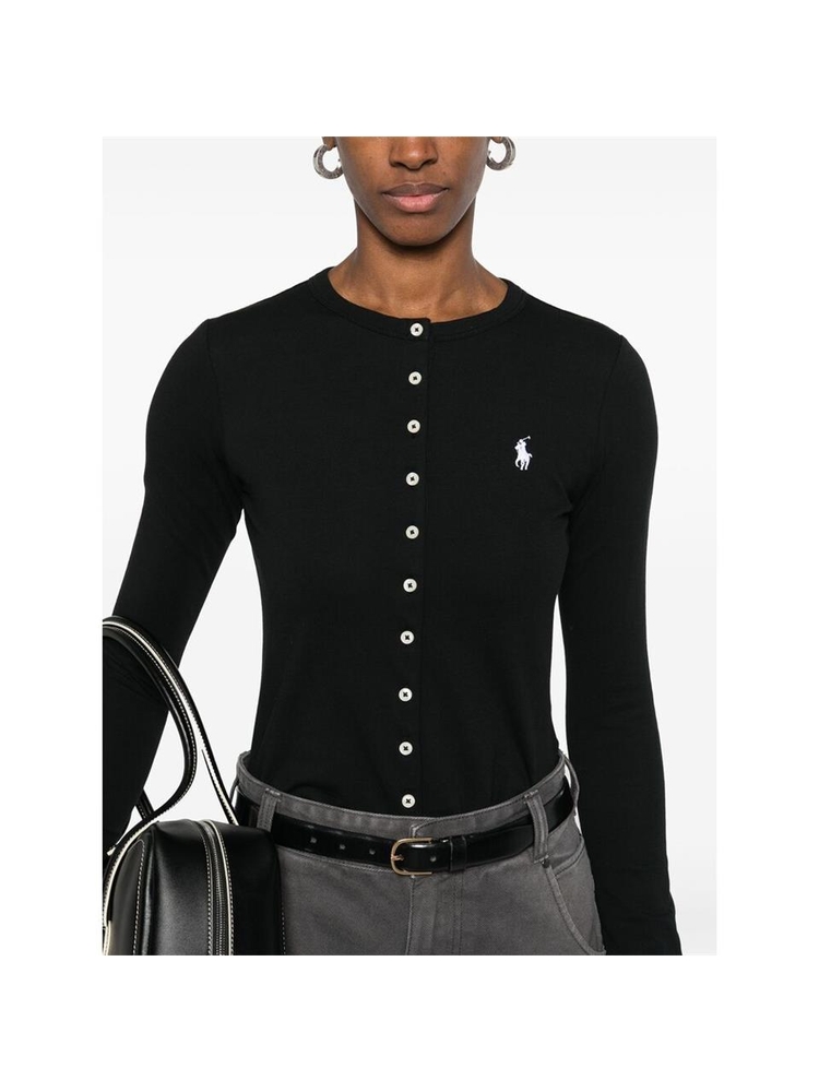 랄프 로렌 SS25 Sweater Ralph Lauren 211941175002  BLACK BLACK