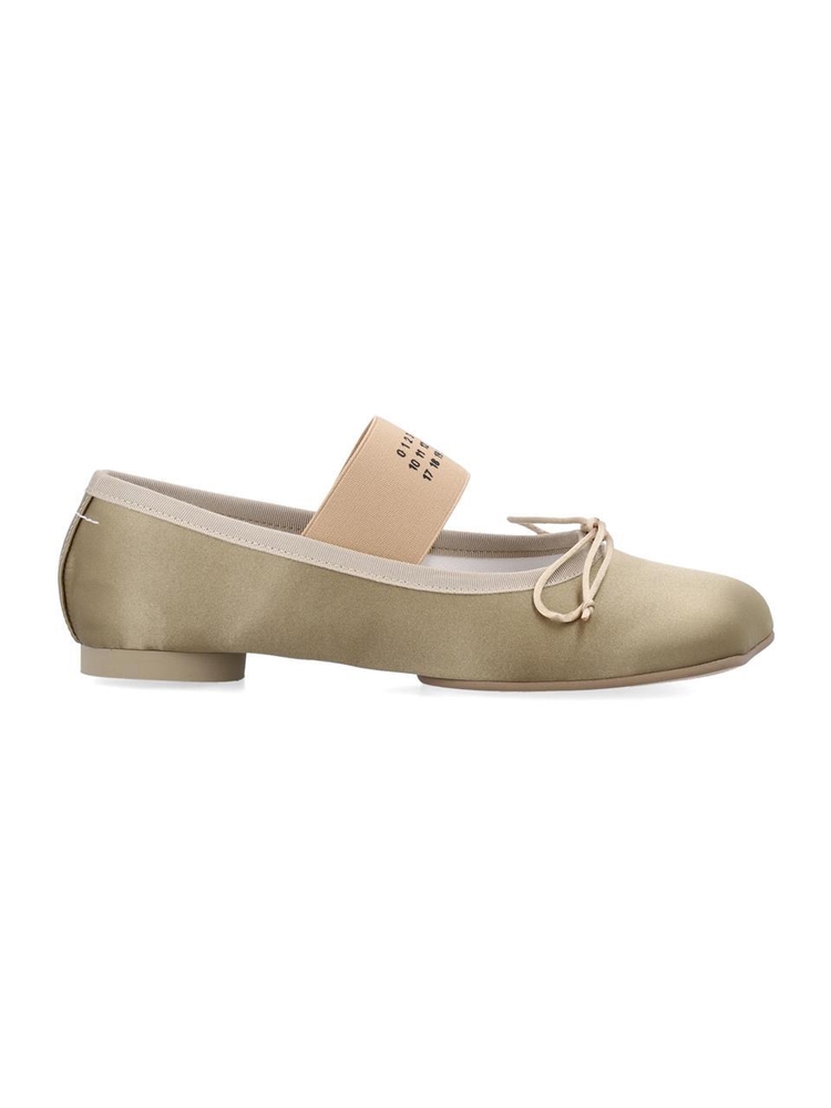 MM6 메종 마르지엘라 SS25 MM6 Maison Margiela Flat shoes Golden S59WZ0093P5560T2368 Golden