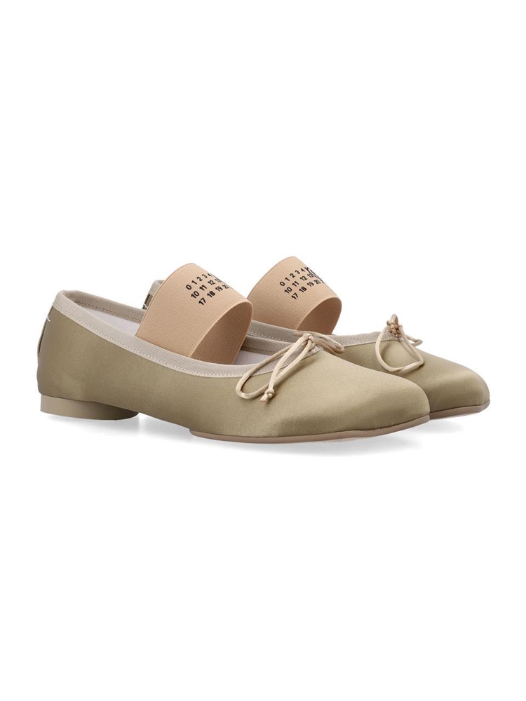 MM6 메종 마르지엘라 SS25 MM6 Maison Margiela Flat shoes Golden S59WZ0093P5560T2368 Golden