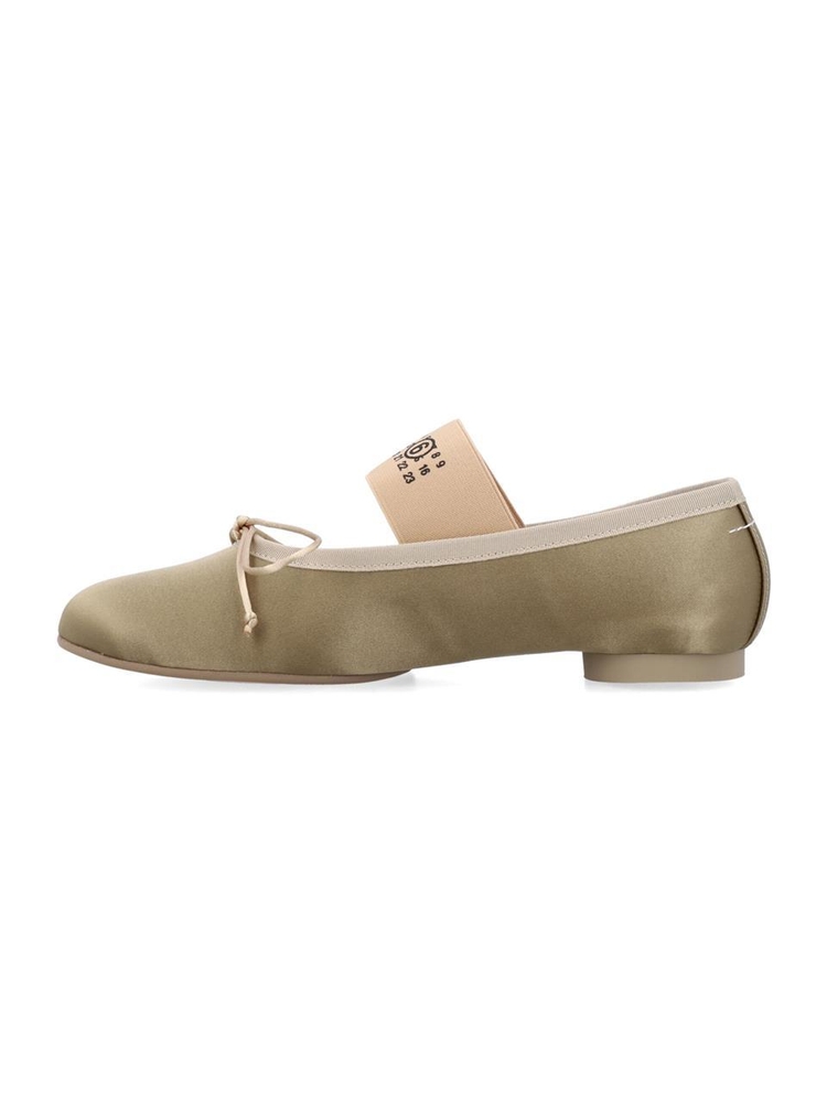 MM6 메종 마르지엘라 SS25 MM6 Maison Margiela Flat shoes Golden S59WZ0093P5560T2368 Golden