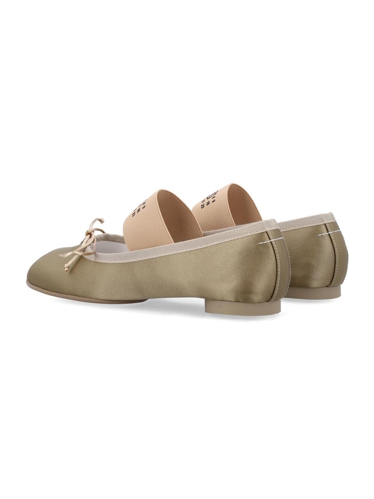 MM6 메종 마르지엘라 SS25 MM6 Maison Margiela Flat shoes Golden S59WZ0093P5560T2368 Golden