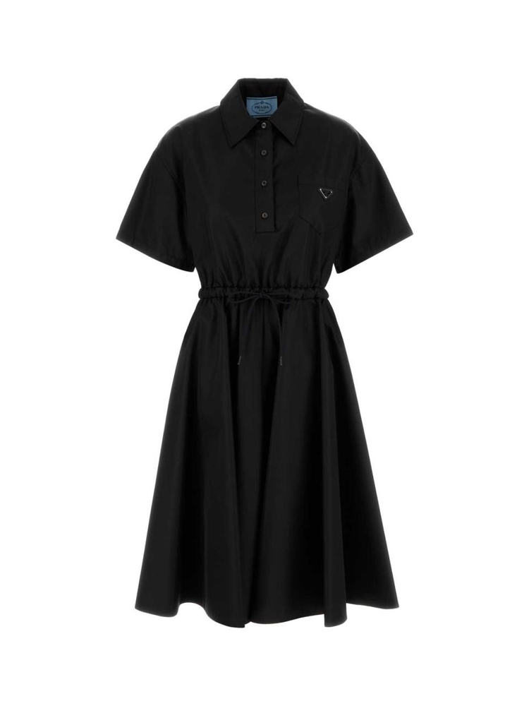 프라다 SS25 PRADA DRESSES 230731SOOO1WQ8 F0002 Black