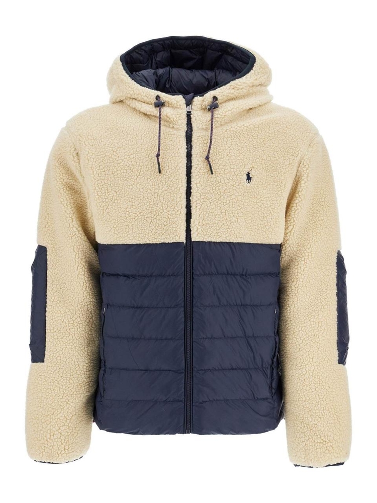 폴로 랄프로렌 FW24 hybrid colden jacket 710938556001 COLLECTION NAVY / SPRING BEIGE