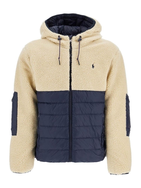 폴로 랄프로렌 FW24 hybrid colden jacket 710938556001 COLLECTION NAVY / SPRING BEIGE