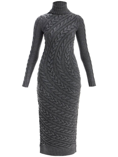 막스마라 FW24 art knit dress ARTE GRIGIO MEL.