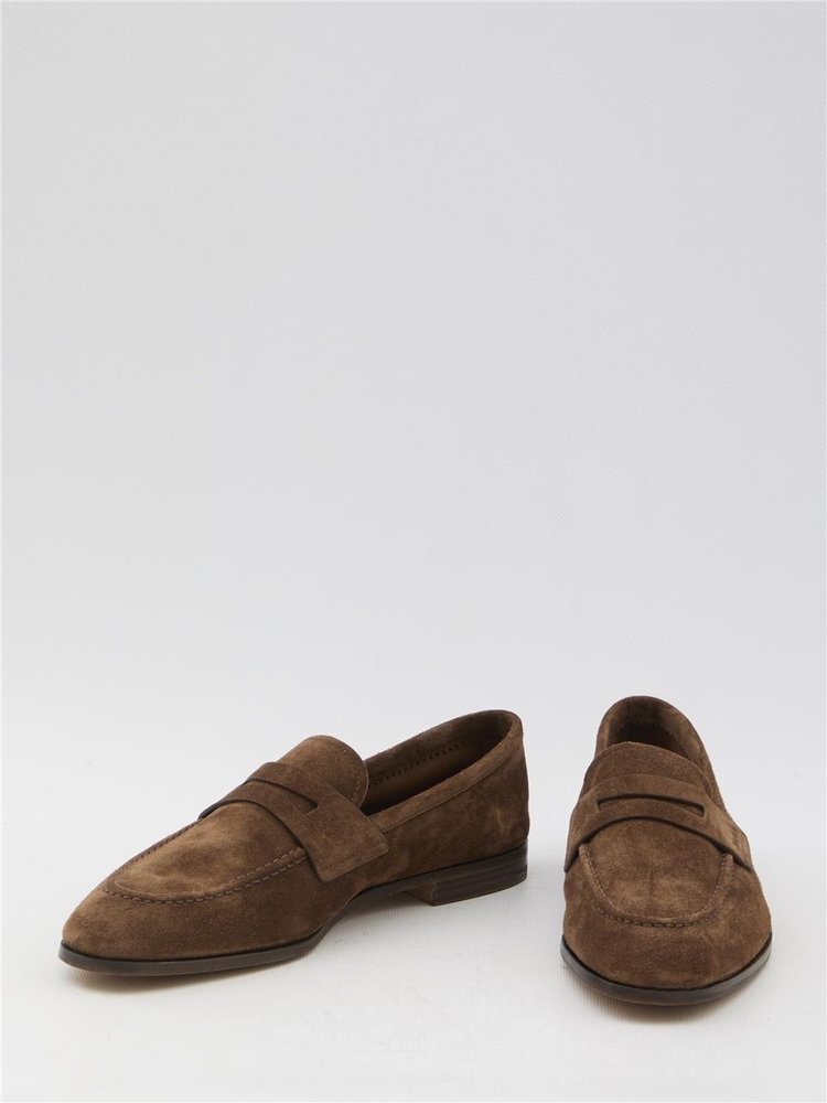 처치스 SS25 Maesteg moccasins  EDB142_F0AXO BROWN