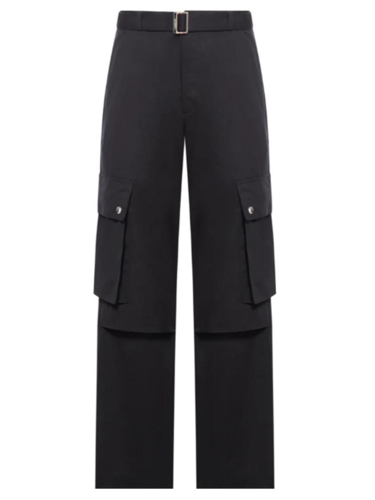 자크뮈스 SS25 JACQUEMUS Trousers Black 246PA0971534990 Black