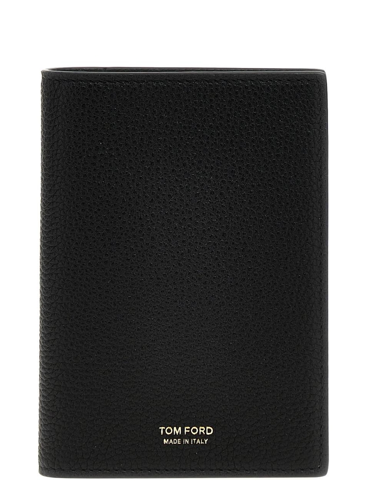 톰 포드 SS25 Logo passport holder Y0274LCL158G1N001 Black  