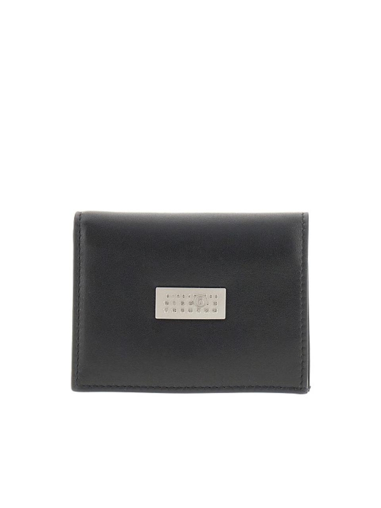 MM6 SS25 MM6 WALLET SA5UI0015P7258T8013-T8013 Black