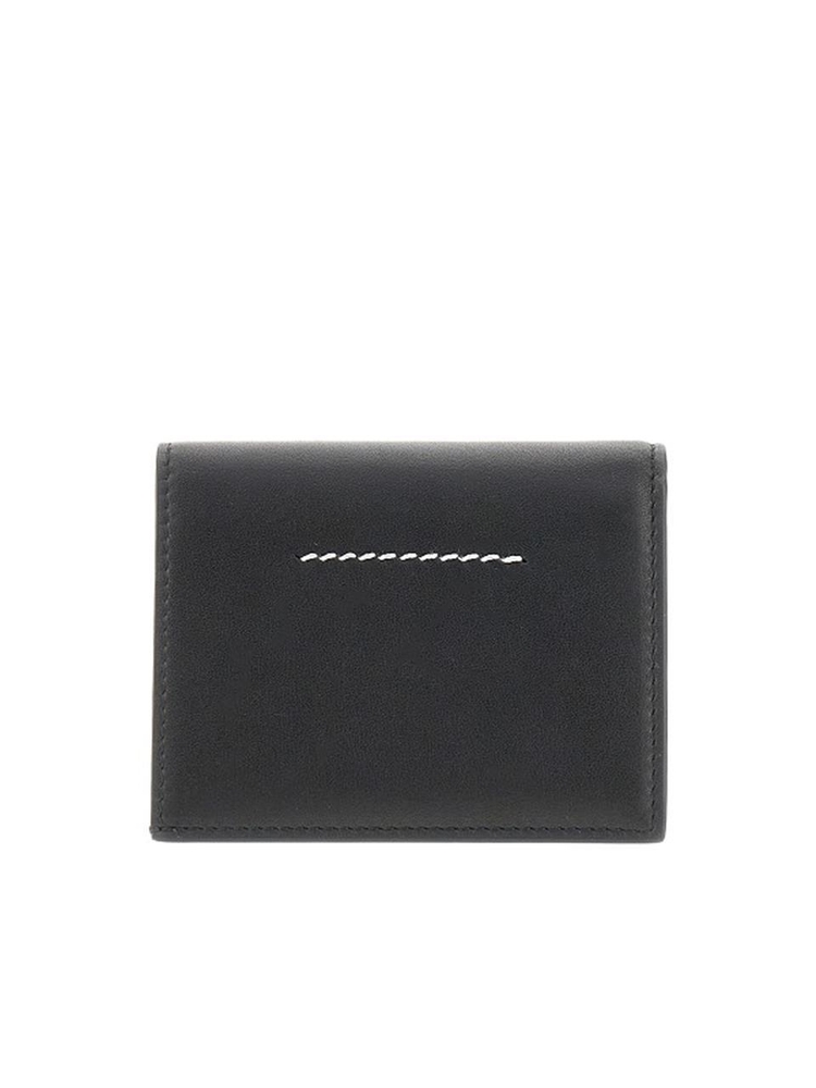 MM6 SS25 MM6 WALLET SA5UI0015P7258T8013-T8013 Black