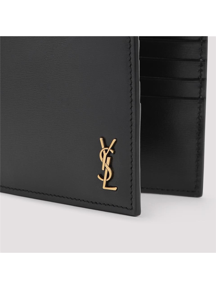 생로랑 SS25 Saint Laurent YSL Wallet 607727.02G0W Black