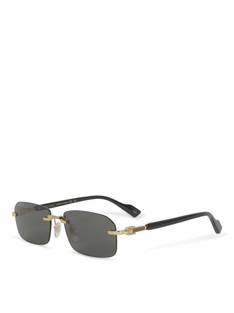 구찌 SS24 Gucci Sunglasses GG1221S001 GOLD - BLACK -
GREY