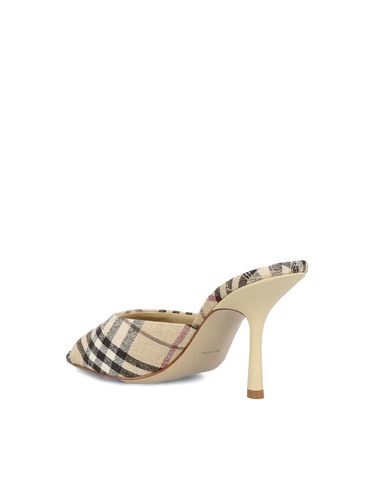 버버리 SS25 Burberry Sandals 8102491A5686 ALABASTER IP CHECK