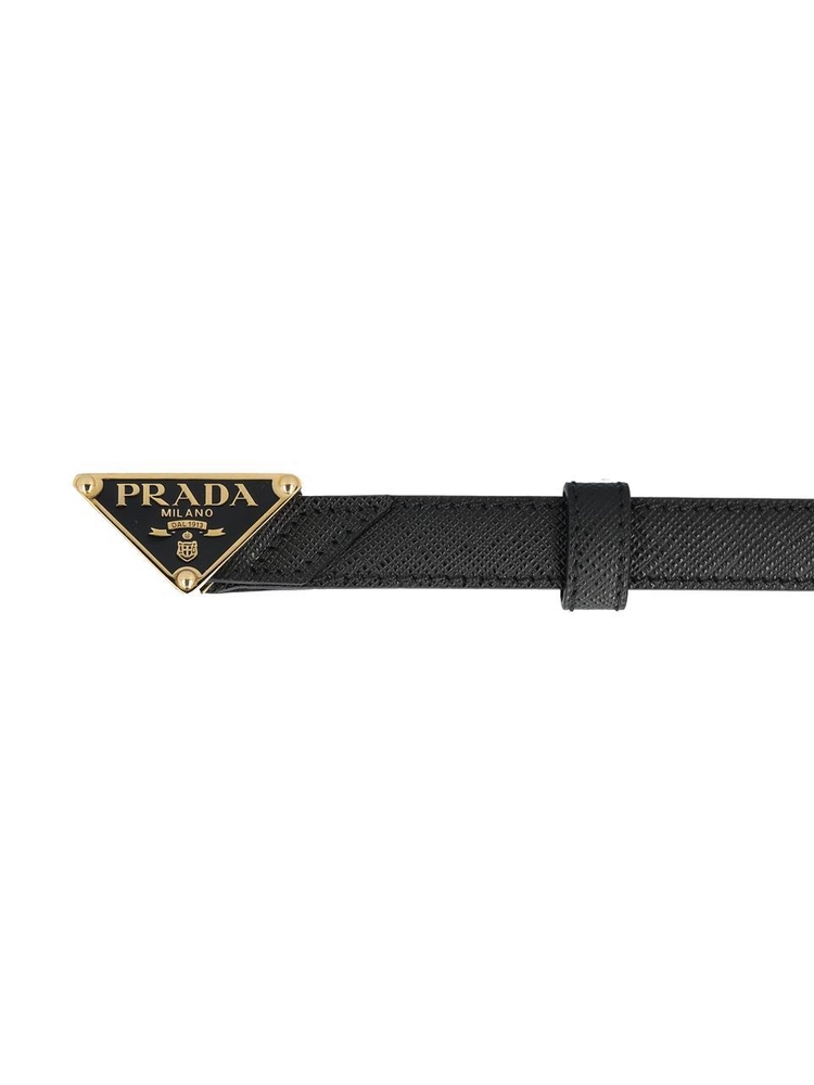 프라다 SS25 Prada Belts Black 1CC621053F0002 Black