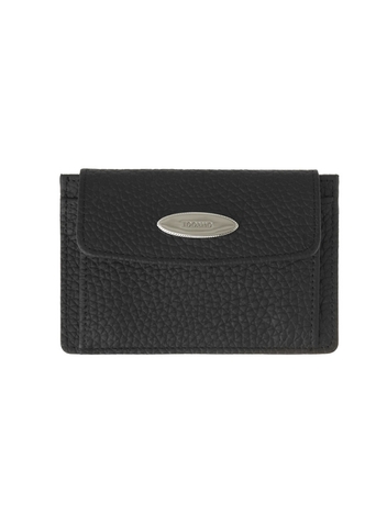 투아모 Tick ​​tock pocket card wallet  똑딱 똑딱 포켓 카드지갑_BLACK블랙 [소가죽]