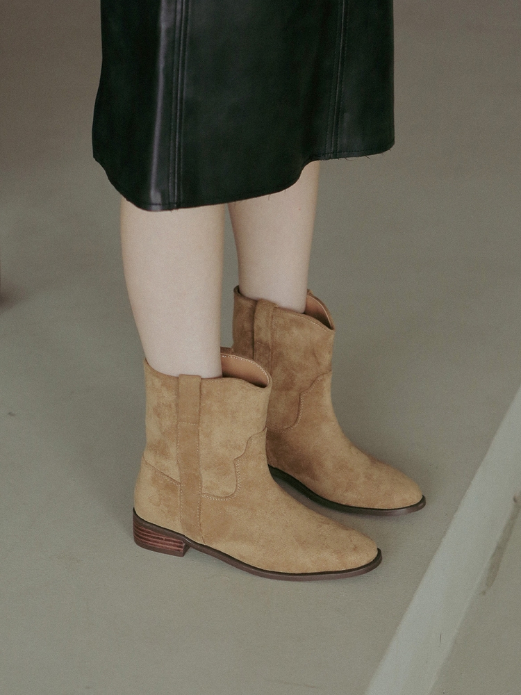 [리퍼브]rfb7085 western ankle boots _ 4colors