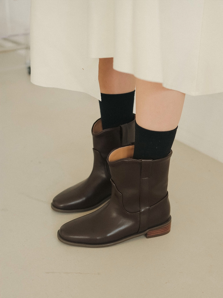 [리퍼브]rfb7085 western ankle boots _ 4colors