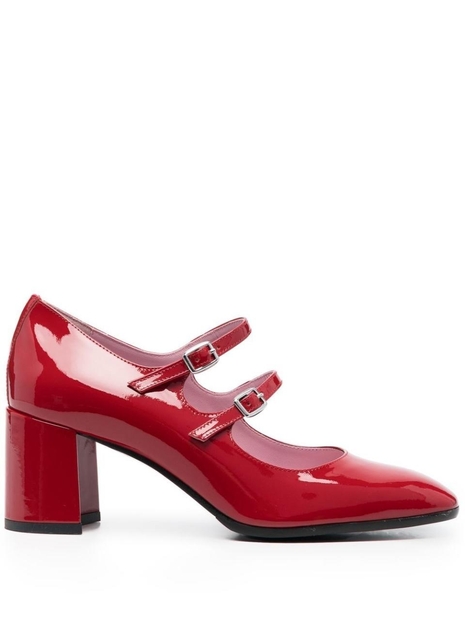 카렐 파리스 SS25 ALICE NUDE PATENT LEATHER ALICE Red