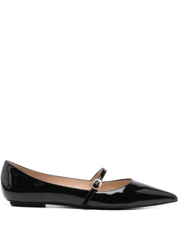 스튜어트 와이츠먼 SS25 Stuart Weitzman Flat shoes Black EMILIAMARYJANEFLATPATBLK Black