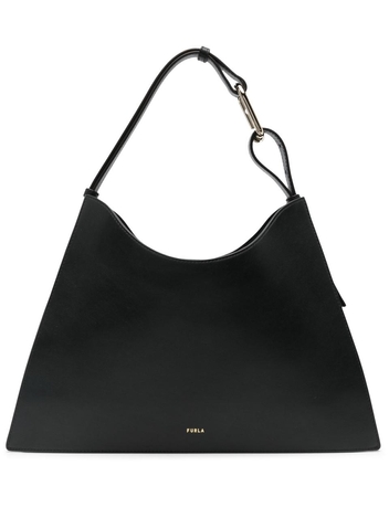 훌라 FW24 NUVOLA L HOBO WB01246BX2045 Black