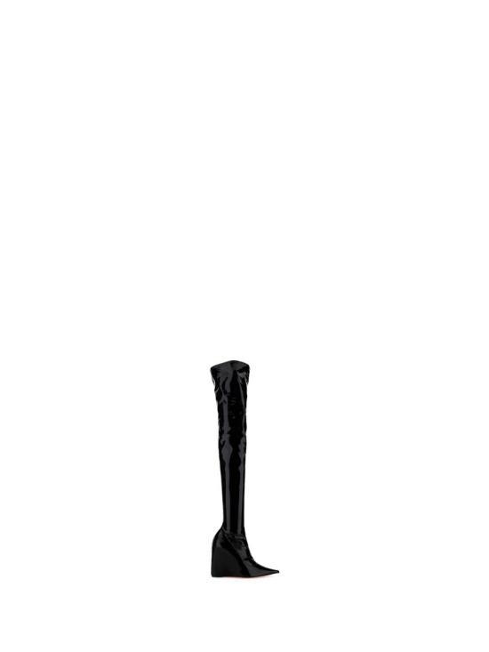 [해외배송] 20FW 아미나 무아디 힐 펌프스 DANIELLETHIGHHIGH BLACK Black