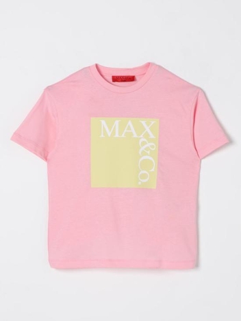 [해외배송] 25SS  키즈  막스앤코 티셔츠 MX0005MX057 MX30A Pink