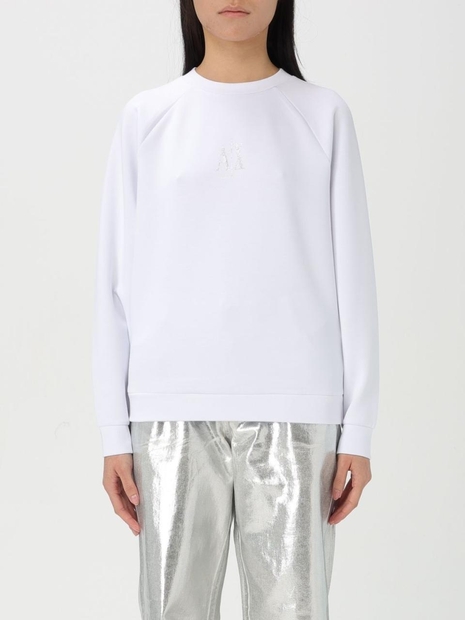 아르마니 익스체인지 SS25 Armani Exchange Womens Sweatshirt XW000826AF13397 U0002 White