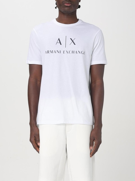 아르마니 익스체인지 SS25 T-shirt uomo armani exchange 8NZTCJZ8H4Z 1100 White