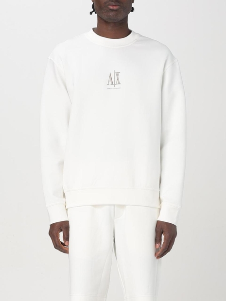 아르마니 익스체인지 SS25 Armani Exchange Mens Sweatshirt XM000368AF10818 U0009 White