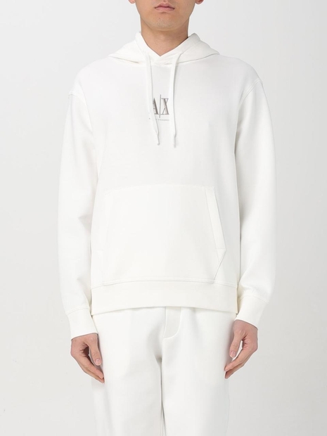 아르마니 익스체인지 SS25 Armani Exchange Mens Sweatshirt XM000369AF10818 U0009 White