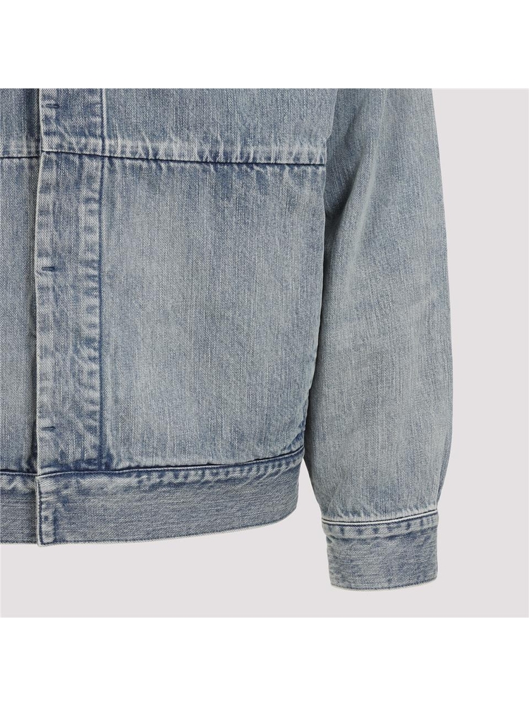 피어 오브 갓 SS25 Fear Of God Denim Trucker Jacket FGE230.318DNM Blue