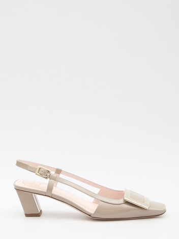 로저비비에 SS25 Belle Vivier 45 slingback pumps RVW00625600_D1P_C415 BEIGE