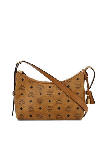 엠씨엠 SS25 Shoulder bags MWHESTA01COGNAC Brown