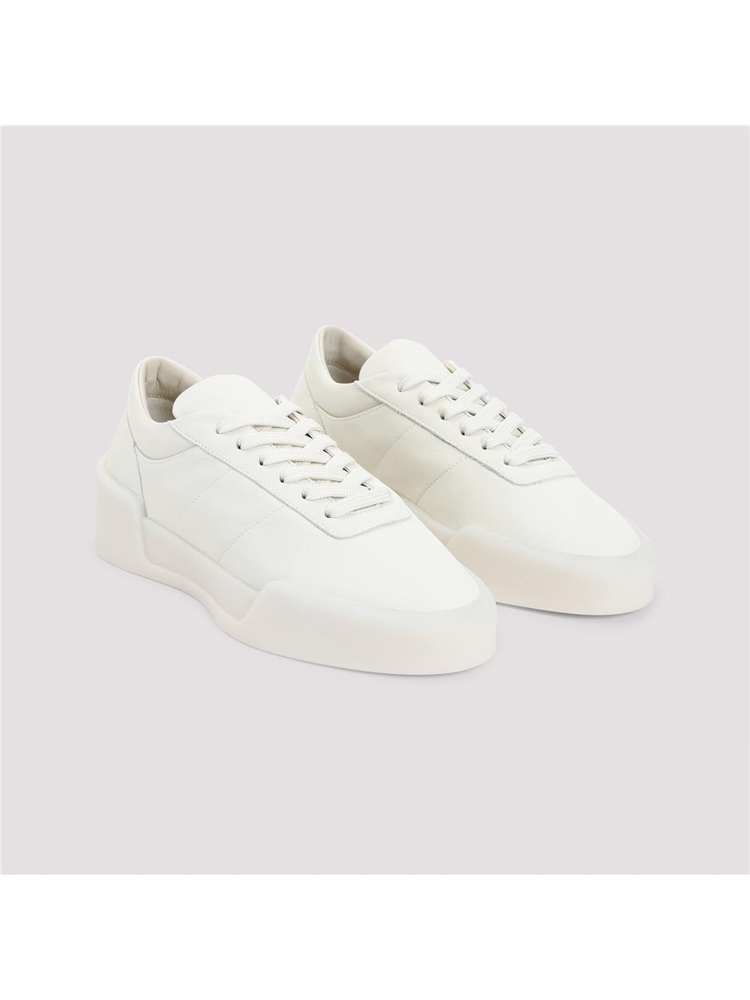 피어 오브 갓 SS25 Fear of God Aerobic Low Sneakers FGE280.101NUB White