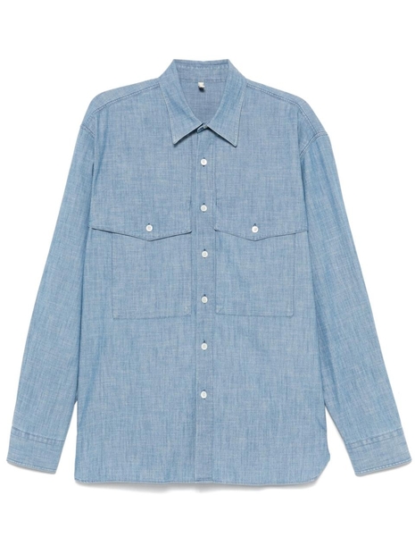 썬플라워 SS25 NOTE SHIRT 1251NOTESHIRT Mid Blue