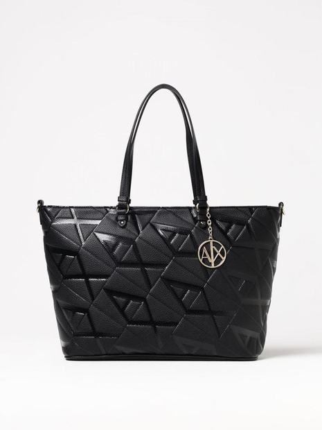 아르마니 익스체인지 SS25 Armani Exchange Womens Shoulder Bag XW000926AF13680 FC100 Black