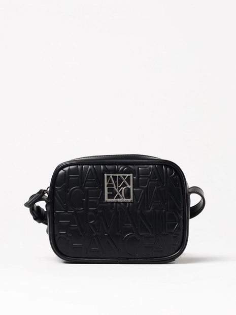 아르마니 익스체인지 SS25 Armani Exchange Womens Shoulder Bag 942733CC793 00020 Black