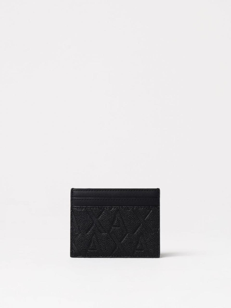 아르마니 익스체인지 SS25 Armani Exchange Mens Wallet XM000880AF12133 UC001 Black