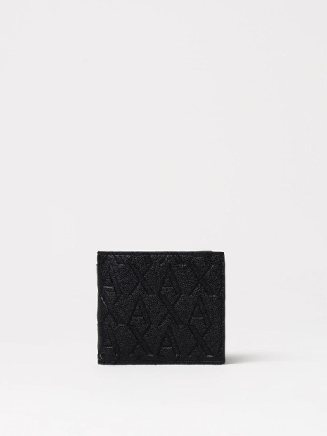 아르마니 익스체인지 SS25 Armani Exchange Mens Wallet XM000167AF12133 UC001 Black