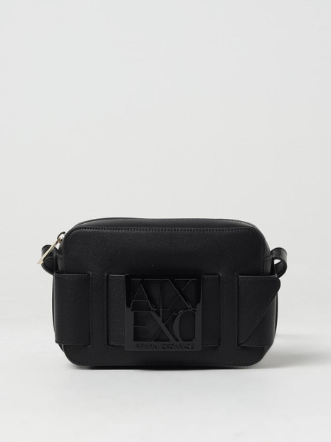 아르마니 익스체인지 SS25 Armani Exchange Mini Synthetic Leather Bag 9426990A874 00020 Black