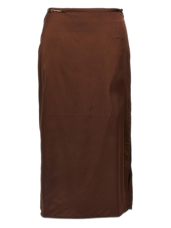 자크뮈스 SS24 La Jupe Notte skirt 213SK0091000880 Brown