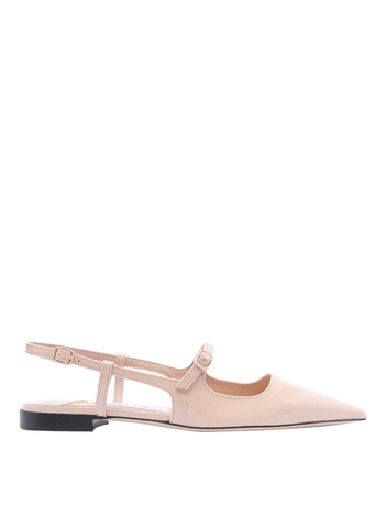 지미추 SS25 Jimmy Choo Flat shoes Beige DIDI FLATPATMACARON Beige