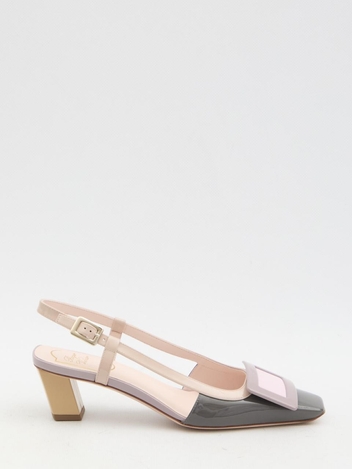 로저비비에 SS25 Belle Vivier slingback pumps  RVW00625601_D1P_1U90 GREY