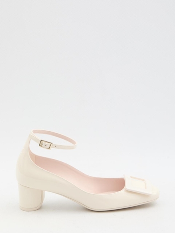 로저비비에 SS25 Ankle Strap pumps RVW76141300D1P_C019 WHITE