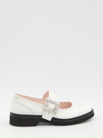 로저비비에 SS25 Viv Rangers ballet flats  RVW54840990_MRK_B001 WHITE