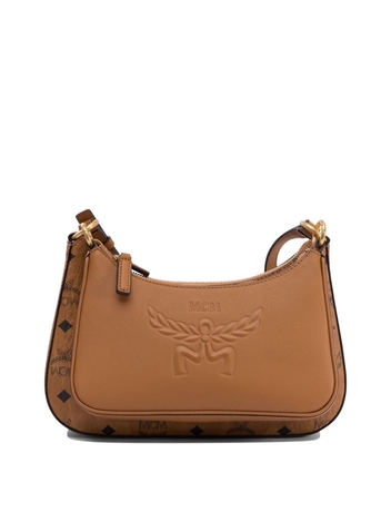 엠씨엠 SS25 Shoulder bags MWHFSTA03COGNAC Brown